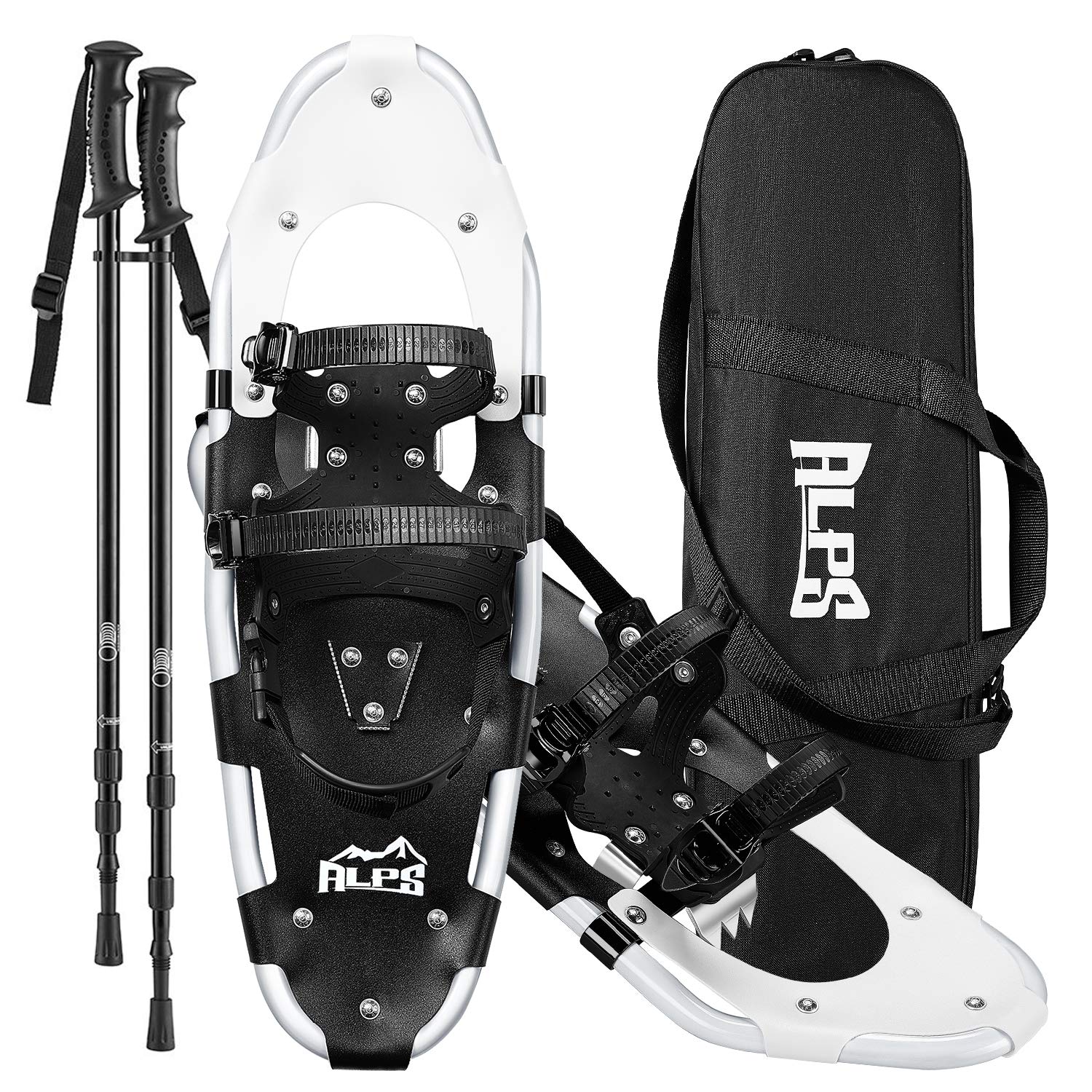 Buy ALPS Performance Snowshoes with Pair Antishock Snowshoes Poles