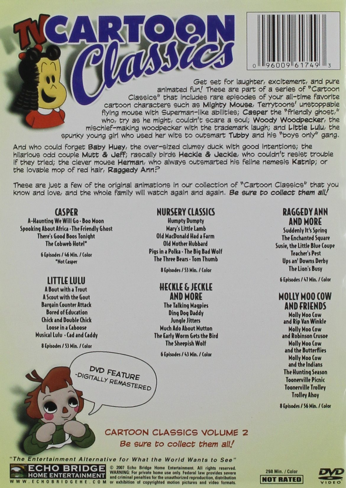 Tv Classic Cartoons 2 [Edizione: Stati Uniti]