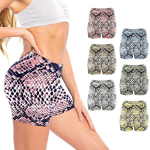 the best hot Christmas gifts For women - Pack In One Day Sexy Basics Womens 6 Pack Ultra Soft Mini -Bike Short | Workout Trunk Spandex Stretch Boxer