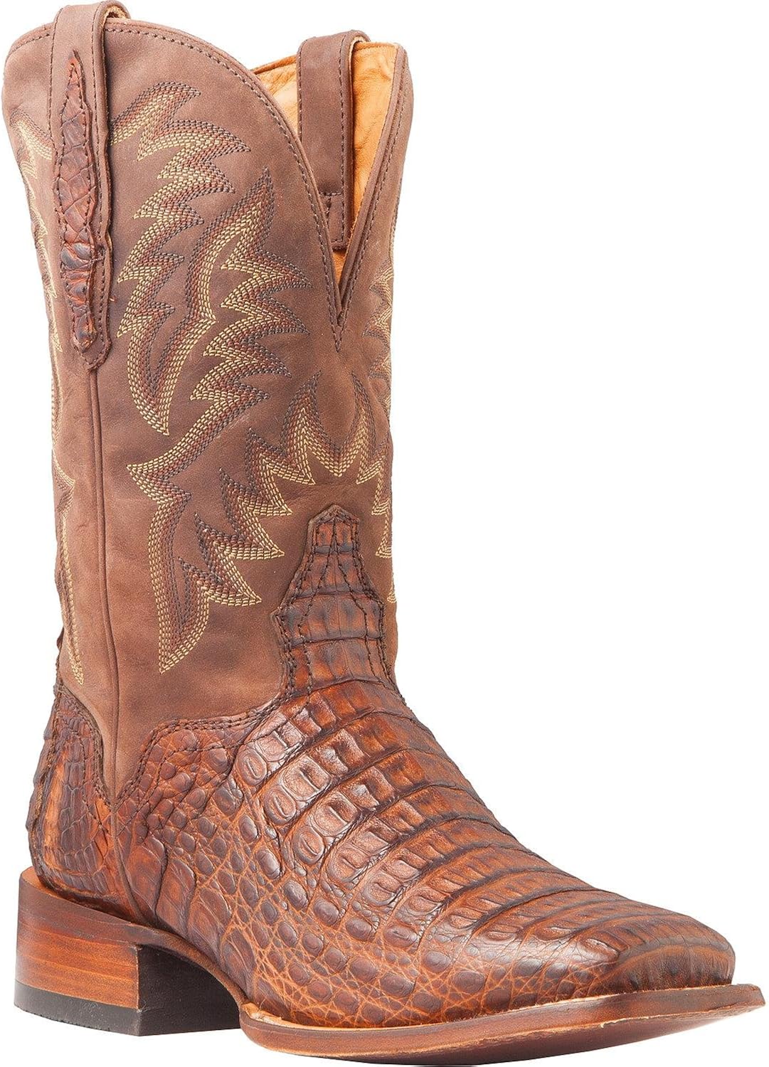 Caiman square toe boots Clearance