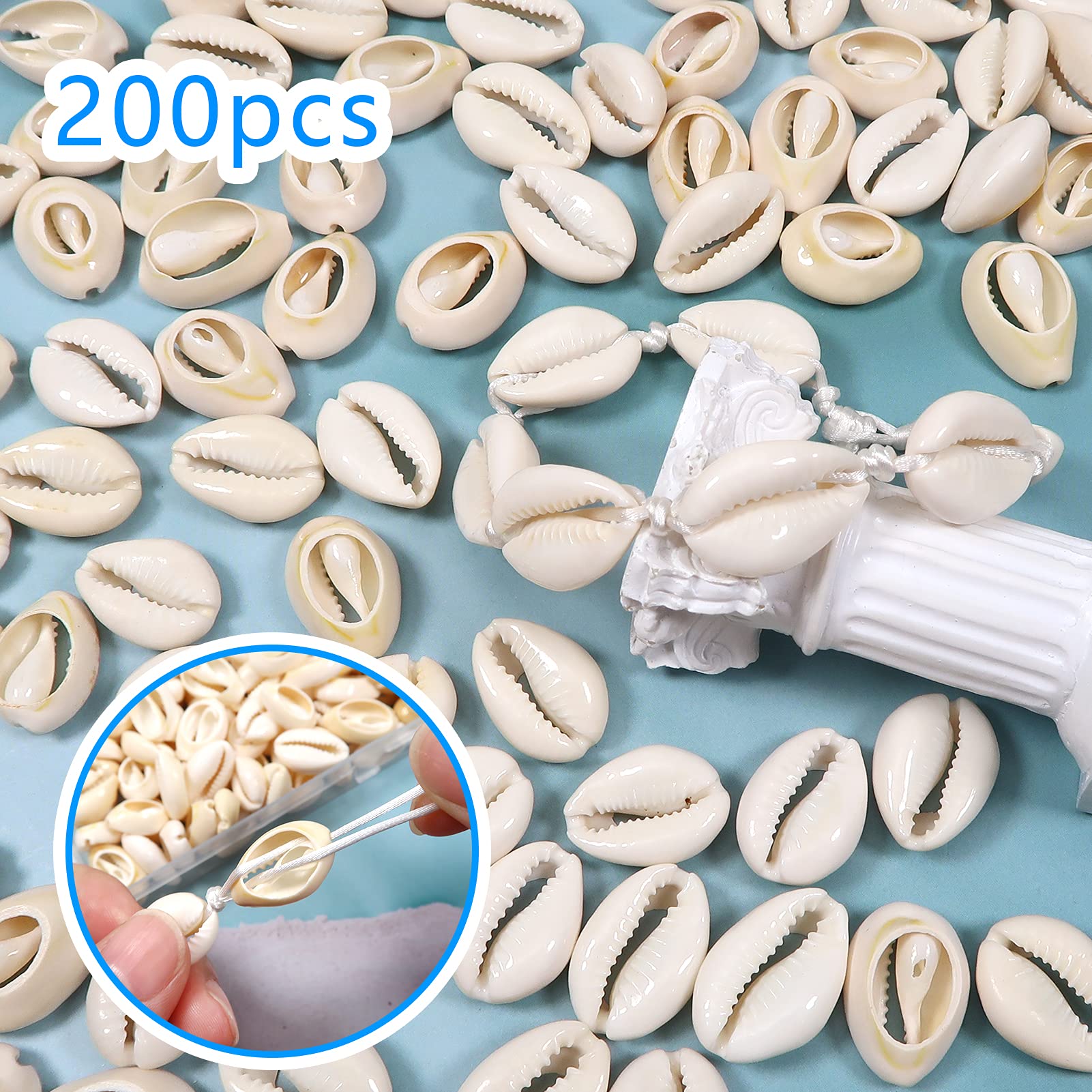TOAOB 120 Pezzi Conchiglie Per Collane Conchiglie Decorative In