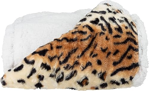 Bedford Home Manta de forro polar Sherpa - Tigre
