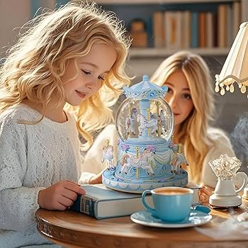 まあカルーセルホーススノードームオルゴール　クリスマスメドレー まあカルーセルホーススノードームオルゴール クリスマス