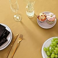 Vista 370 de Rectangle Tablecloth 90x132 inch Washable Polyester Fabric Table Cloth for Wedding Party Dining Banquet Decoration（90x132, Turquoise）