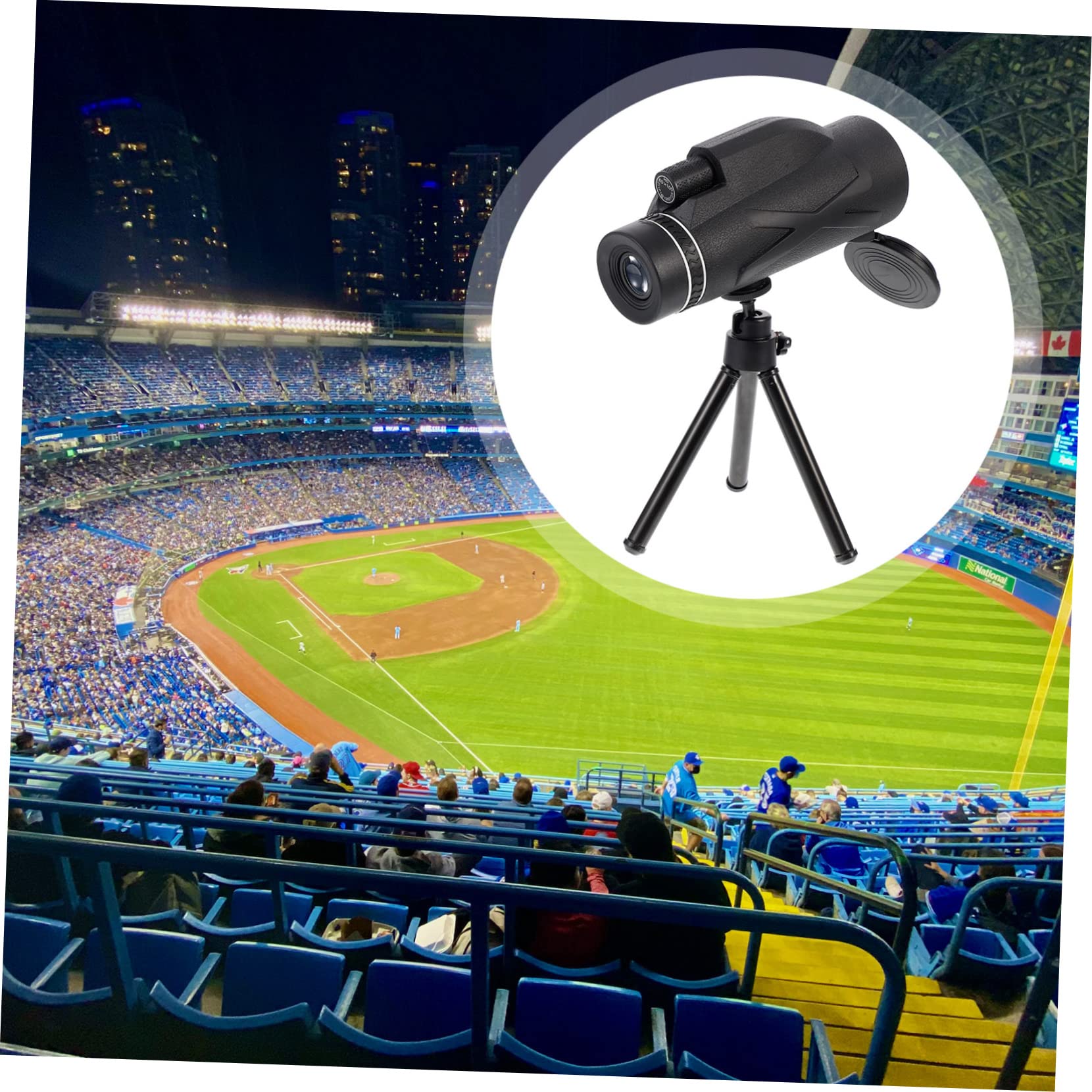 Artibetter 80x100 High Definition Night Vision Binoculars for Hunting Outdoor Use Waterproof Digital Telescope Random