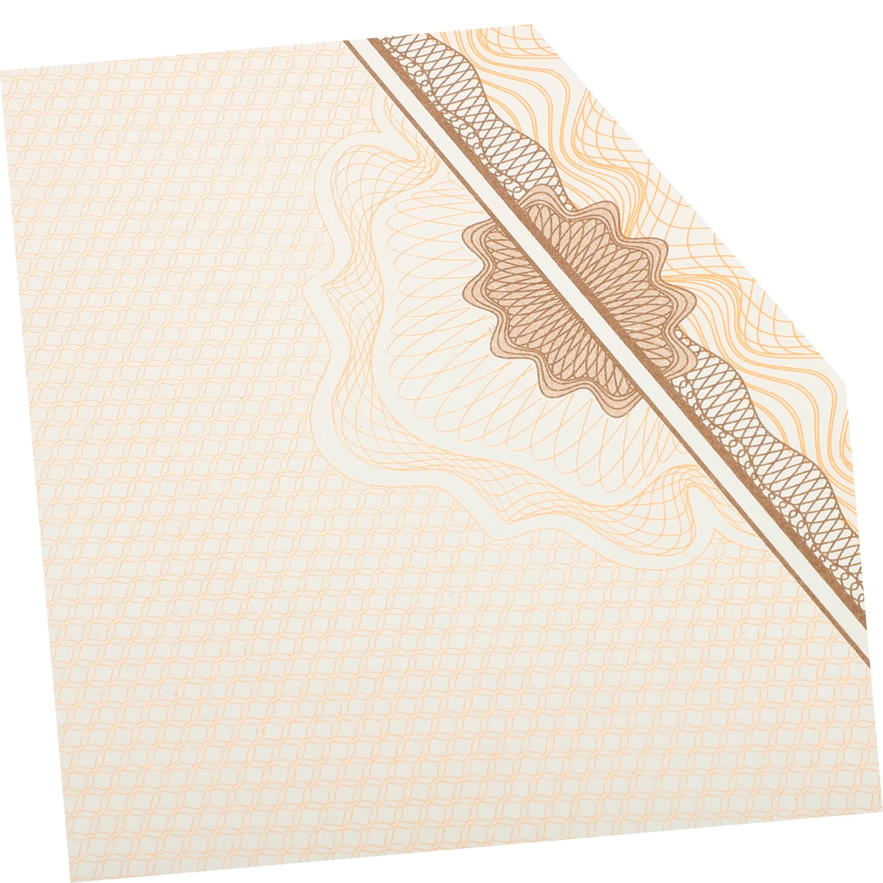 SEWACC Papel Delicado Práctico y Conveniente para Almacenamiento 100 Hojas de Papel para Diplomas de Graduación en white Adecuado para Decoración y Uso en Tienda