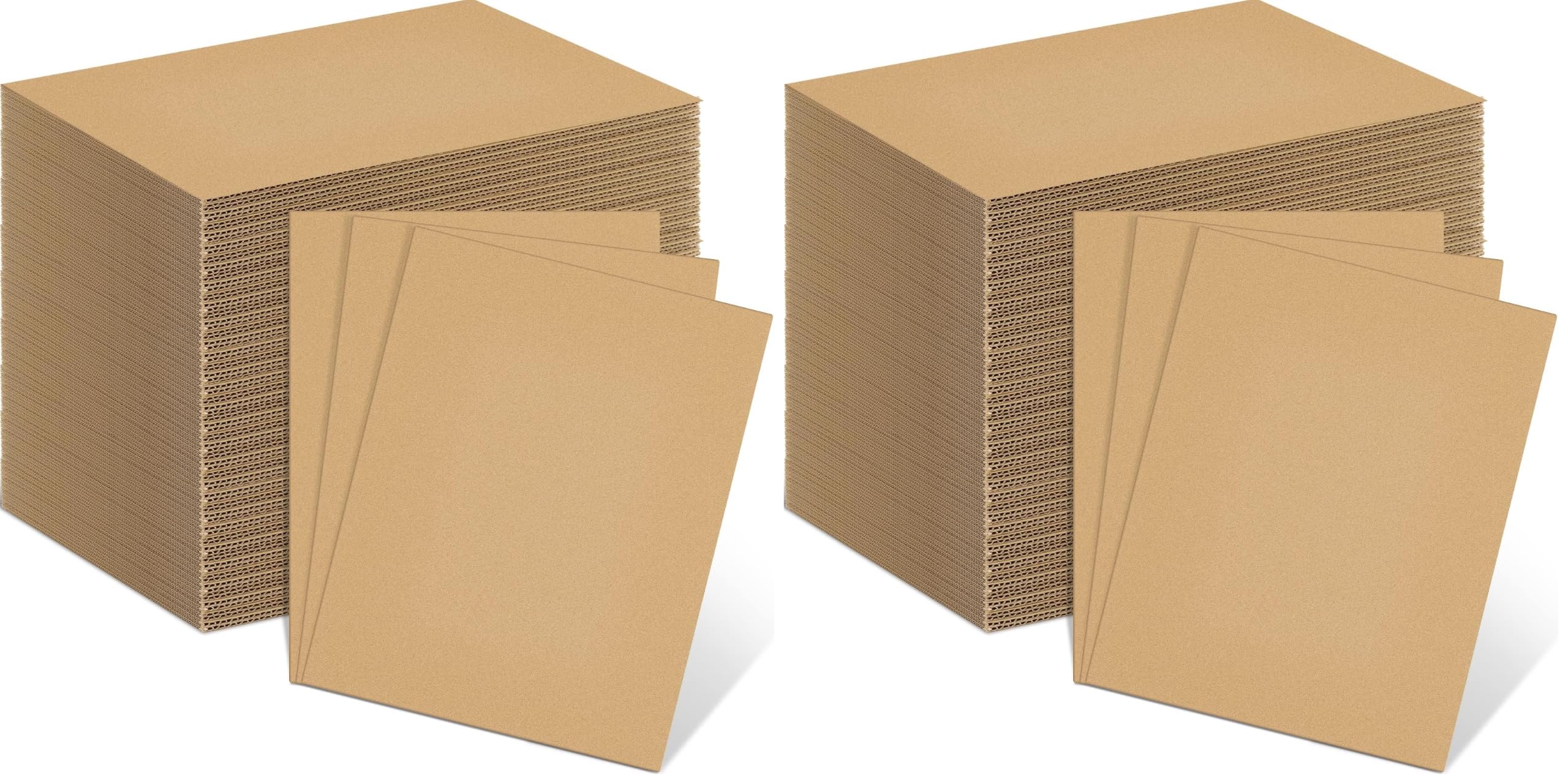 Henoyso 220 Pack 11 X 8.5 Inch Brown Cardboard Sheets