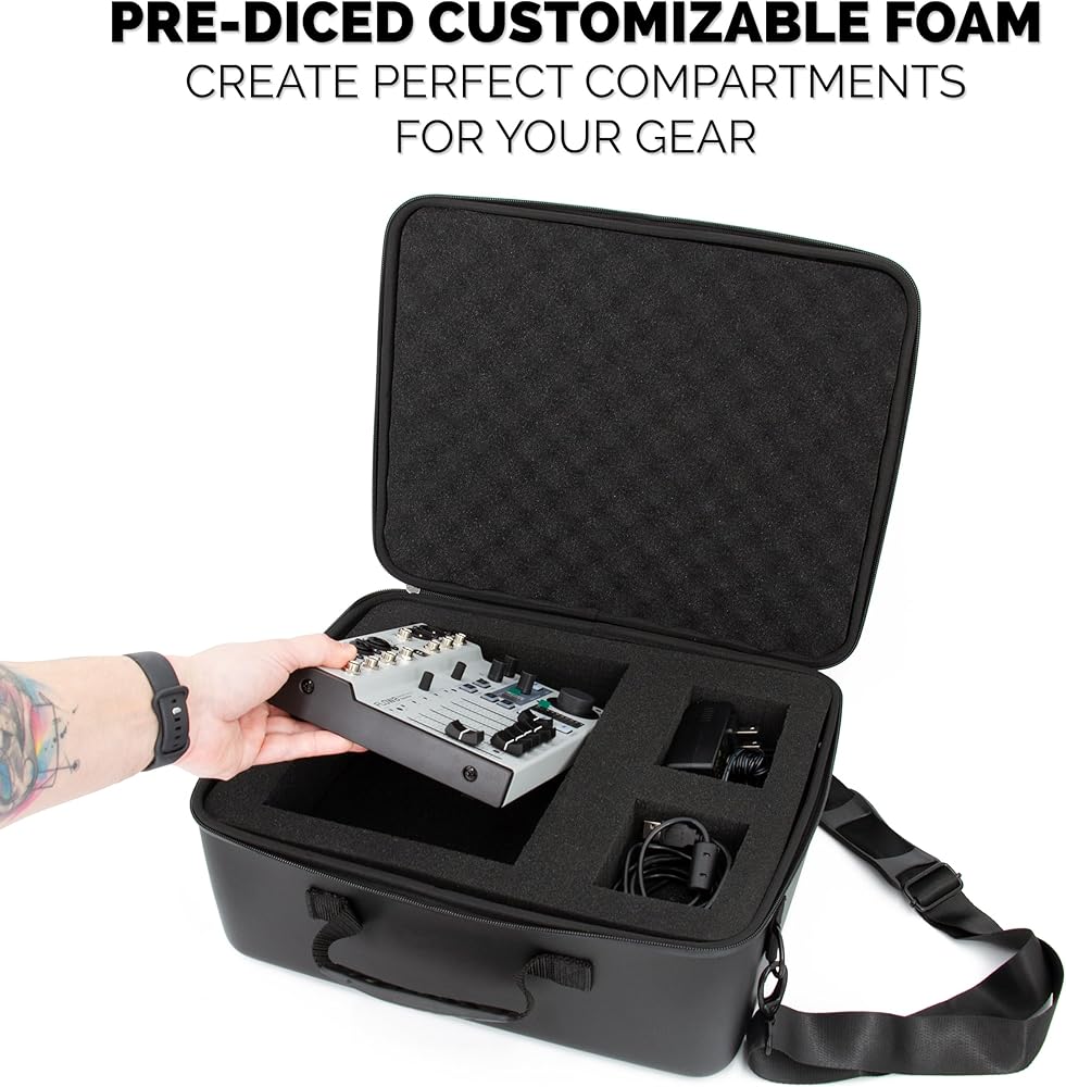 Amazon.com: CASEMATIX Mixer Case Compatible With Behringer Flow 8