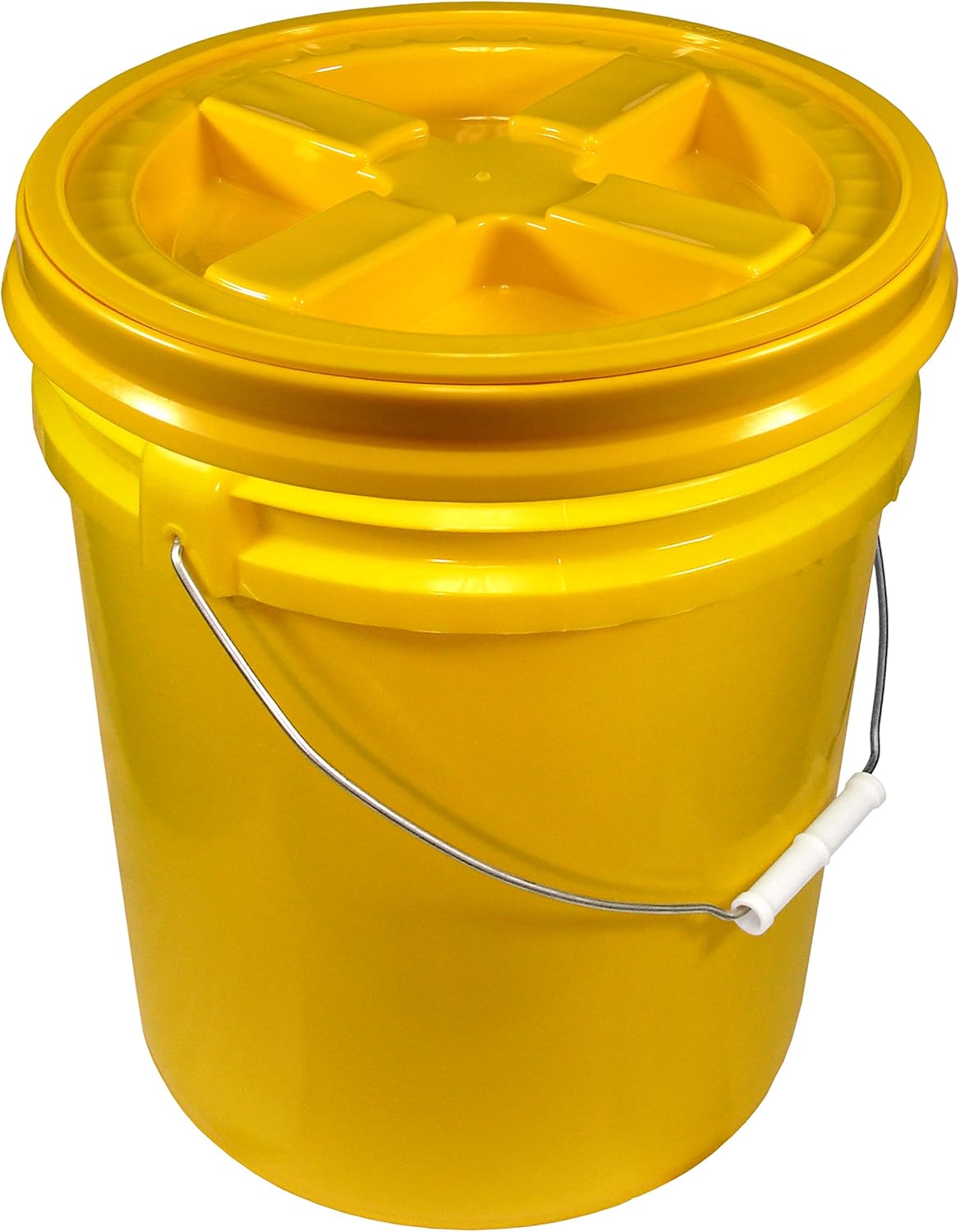 Buy Bucket Kit, One Yellow 5 Gallon 90 mil Bucket with Yellow Gamma