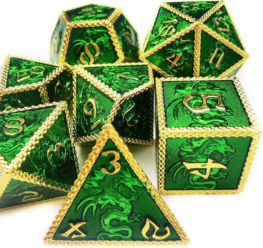 HAOMEJA M DND Dice S D&D Dr Dd Ds Pr RPG G Dice () (Ad C), Dice C