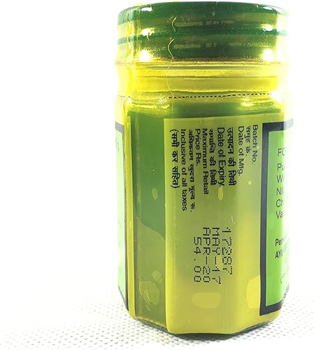 Monison's Usnyabni - Bálsamo para el dolor verde ayurvédico original, 3.53 oz