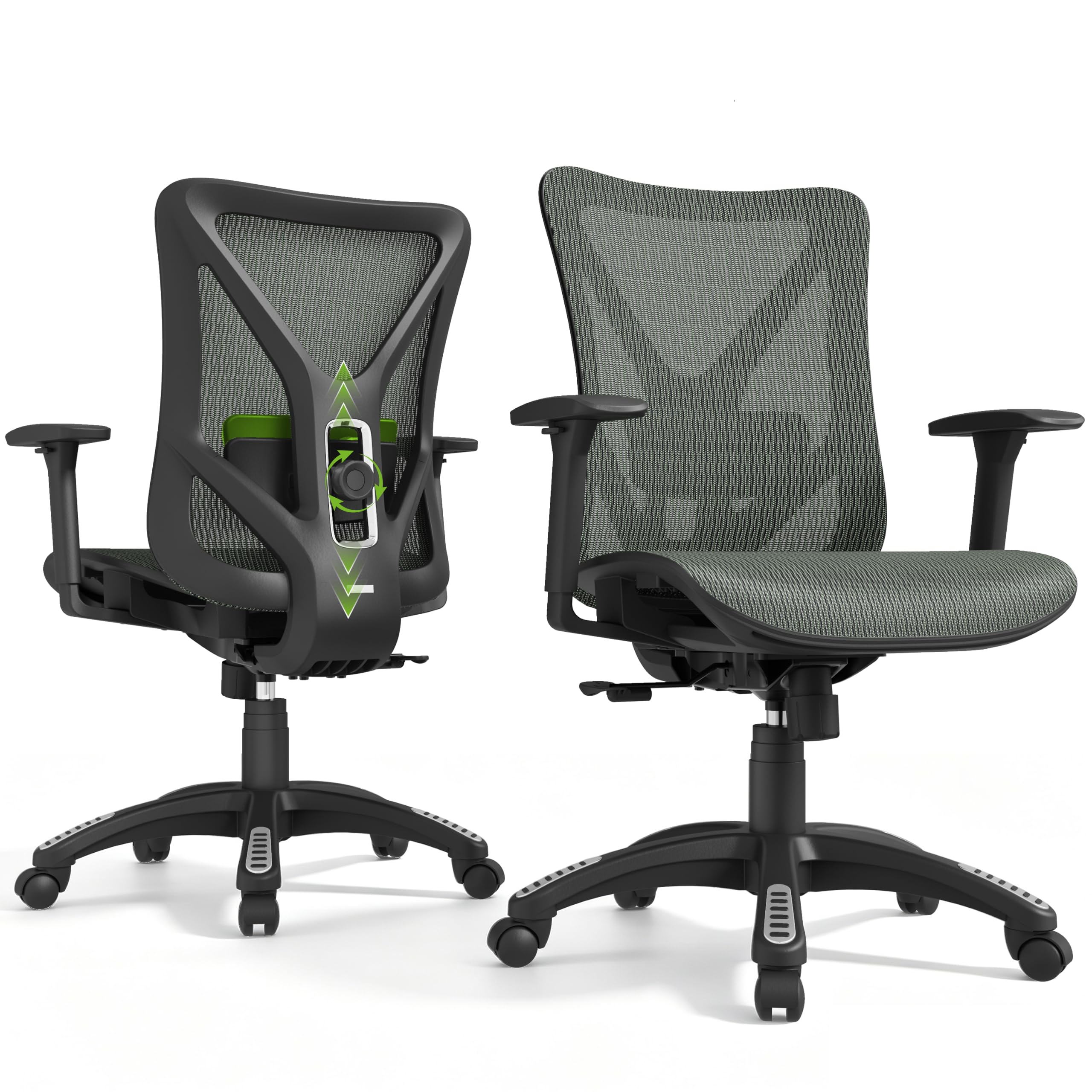 MOLENTS Ergonomic Office Chair Forest Green