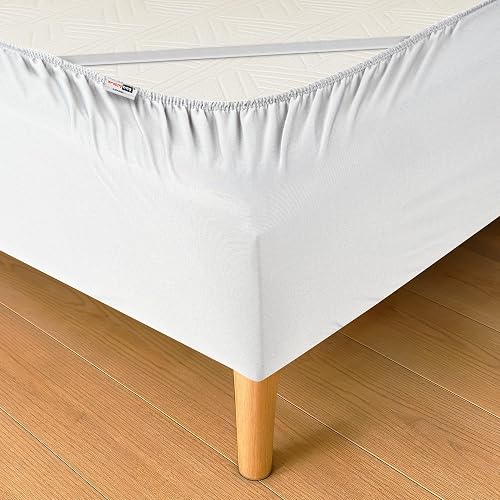Wrappybag Cache-Sommier 180 x 200 avec Élastiques – Rénovez et Modernisez Votre 