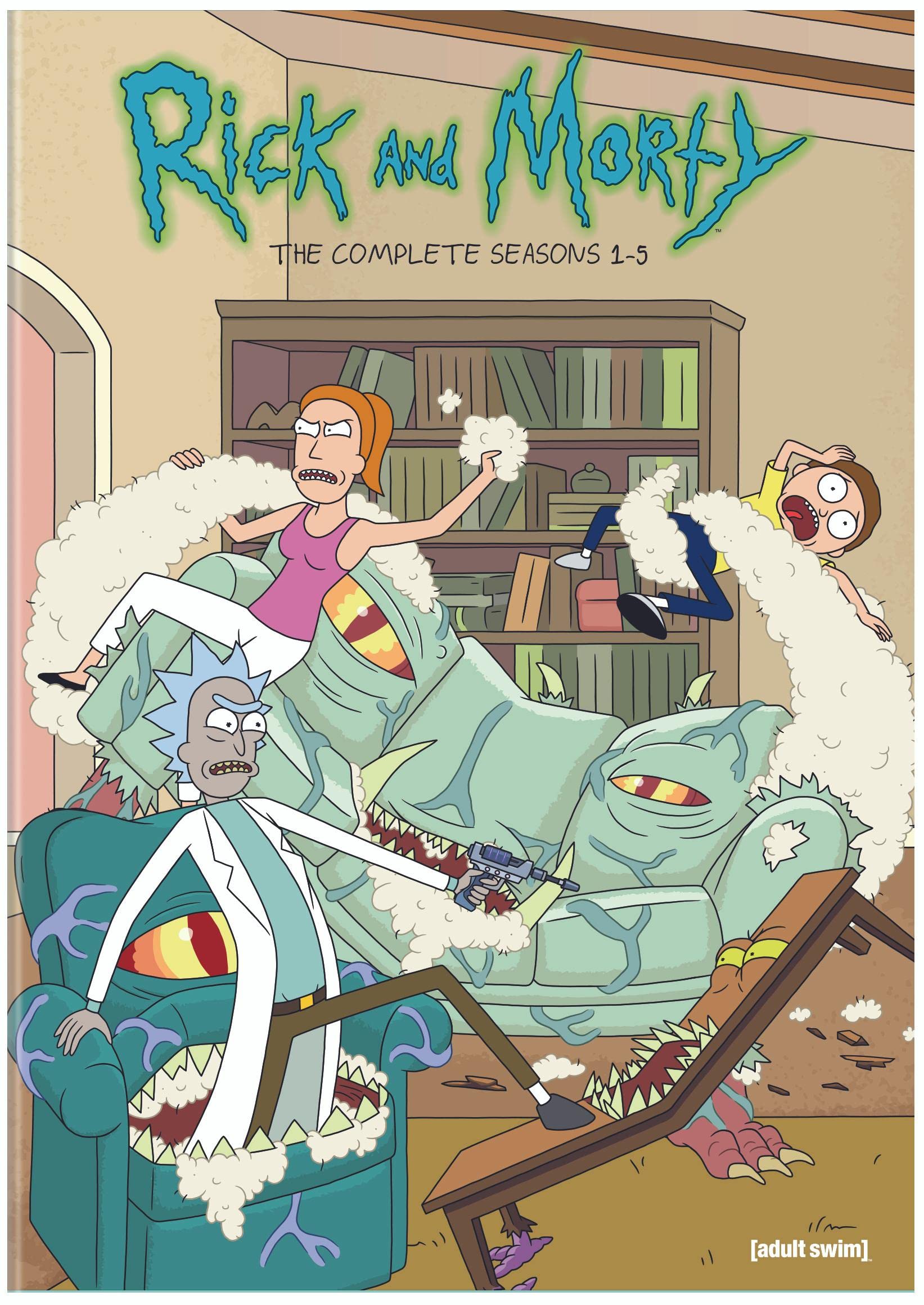 Rick and Morty Seasons 1 - 5 (DVD) | Amazon.com.br