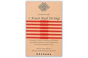 7 Knots Red String Bracelet For Protection and Good Luck