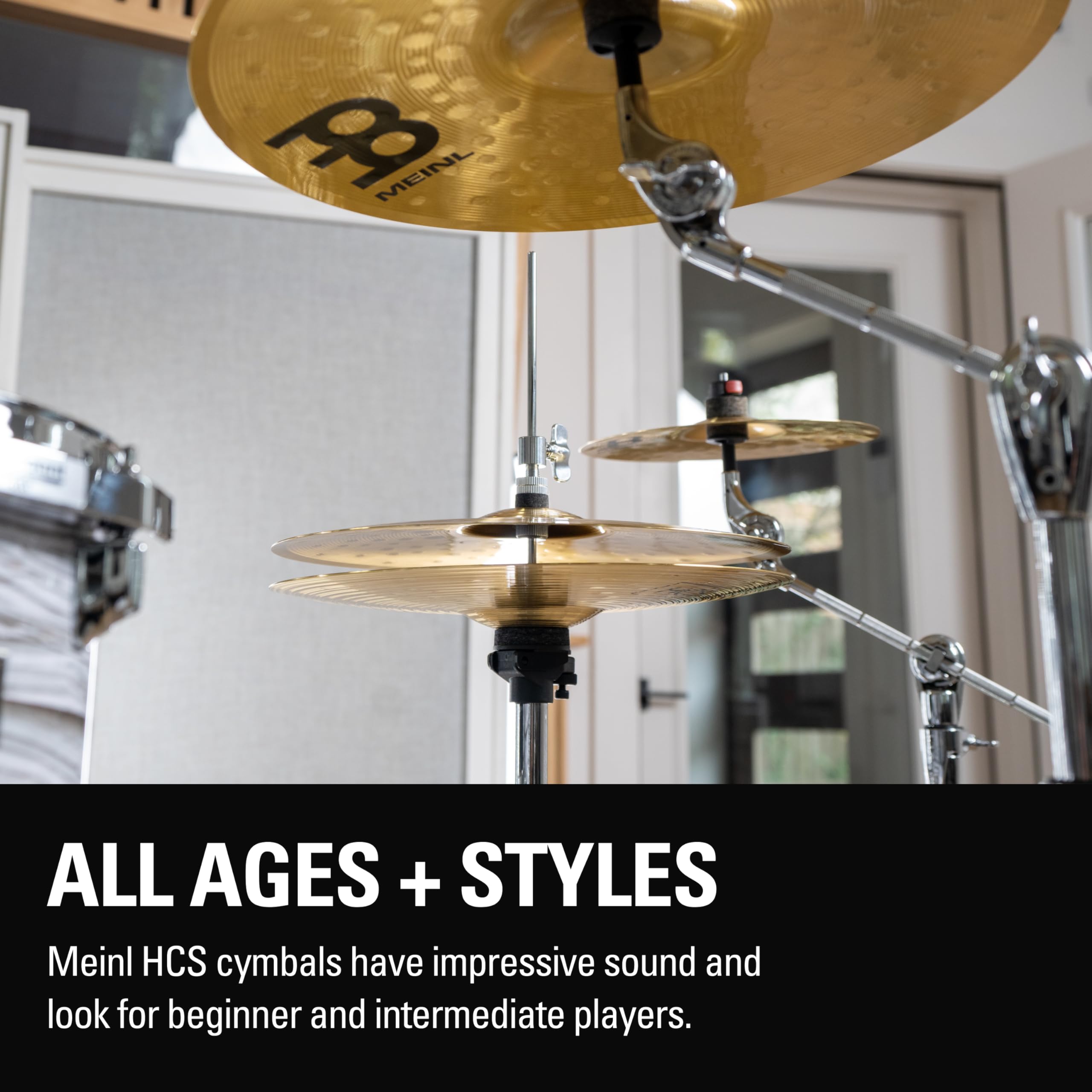 Amazon.co.jp: MEINL Cymbals マイネル シンバルセット HCS Series 10