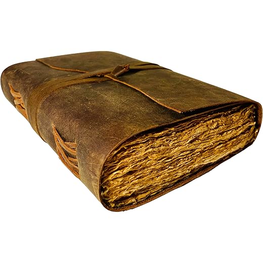 Leather Journal Vintage Rustic 8x6