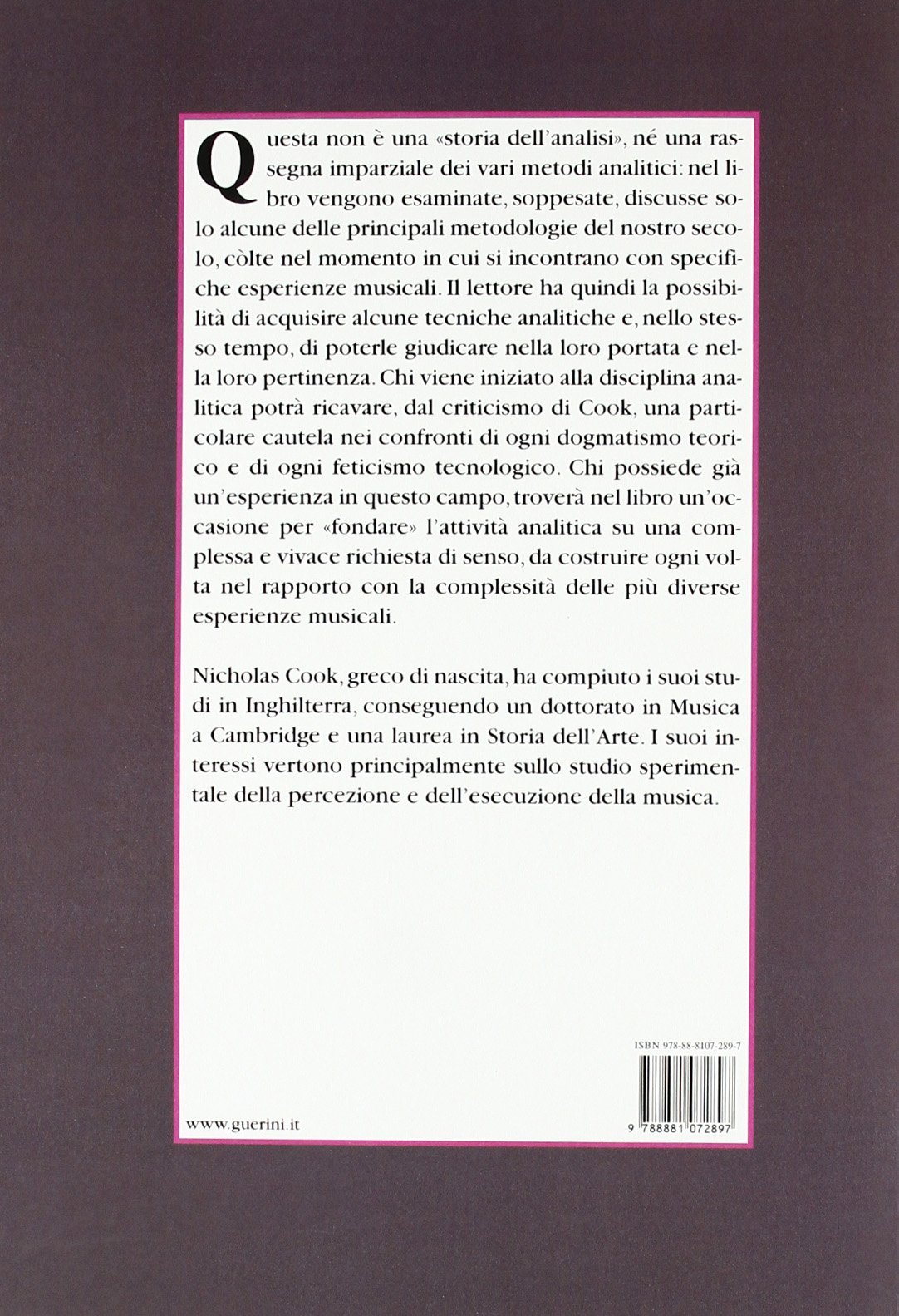 Guida all'analisi musicale
