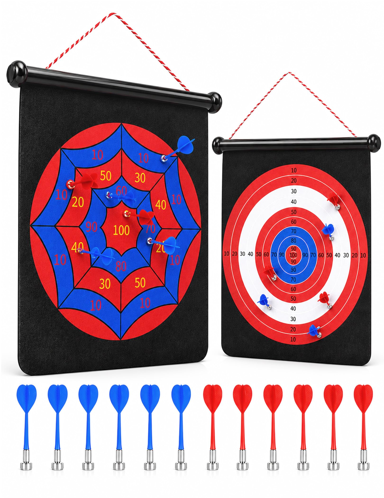BATURU Magnetic Dart Board for Kids &amp; Teen Boys, Dart Game