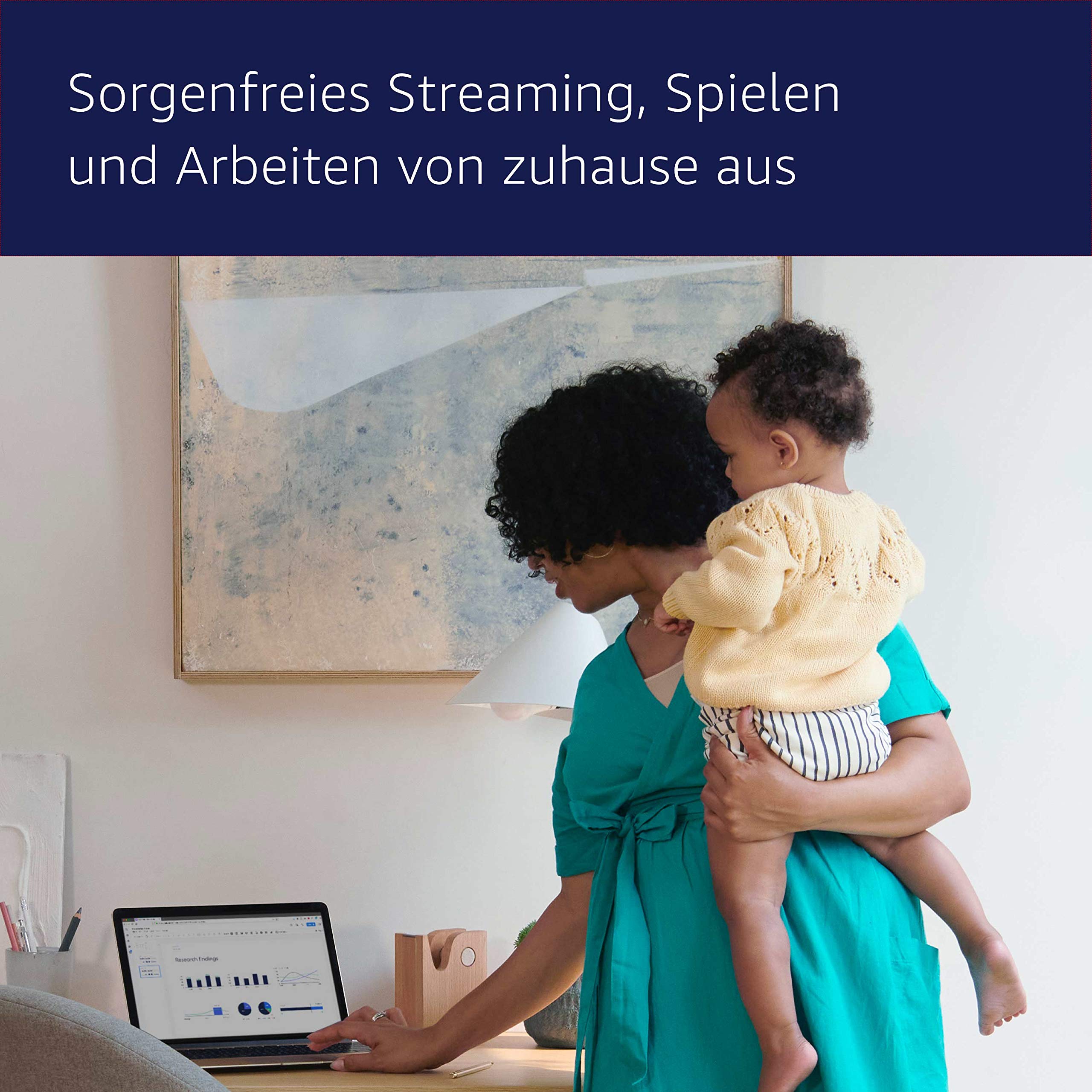 Amazon eero 6 Mesh-WLAN-Signalverstärker | Erweitert bestehendes eero-Netzwerk | Fügt bis zu 140 m² Wi-Fi-6-Abdeckung zu deinem bestehenden eero-Mesh-WLAN-Netzwerk hinzu | Einzelpack