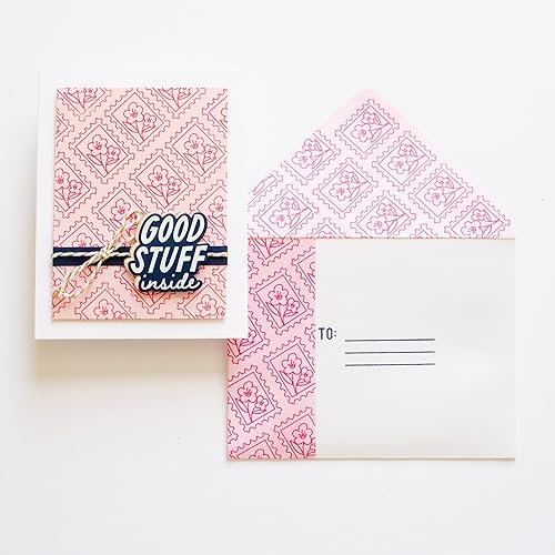 Miniatura 2 de First Class by Julie Ebersole, Essentials by Ellen - Combo de sellos y troqueles transparentes