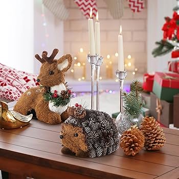 Amazon.com: naturevibe Set of 6 Sisal Woodland Animals for