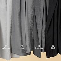 Vista 7 de Bedsure Funda de edredón de tamaño King suave y prelavada, gris oscuro, 3 piezas, 1 funda de edredón de 104 x 90 pulgadas con cremallera y 2 fundas