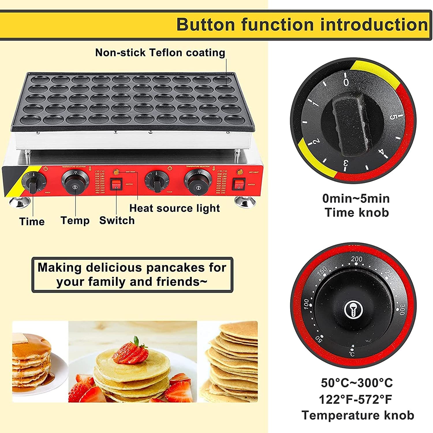 50 bruciatori Causeway, Pannello di Controllo Intelligente, Macchina per Torte Makaron Rotonda Arabia Saudita, Macchina per Forno Commerciale, Macchina per Pancake a Doppio interru,