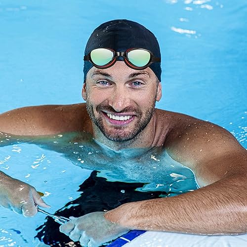 Miniatura 8 de Gafas de natación miopes antivaho con prescripción para natación, gafas de natación miopes para adultos, hombres, mujeres y jóvenes