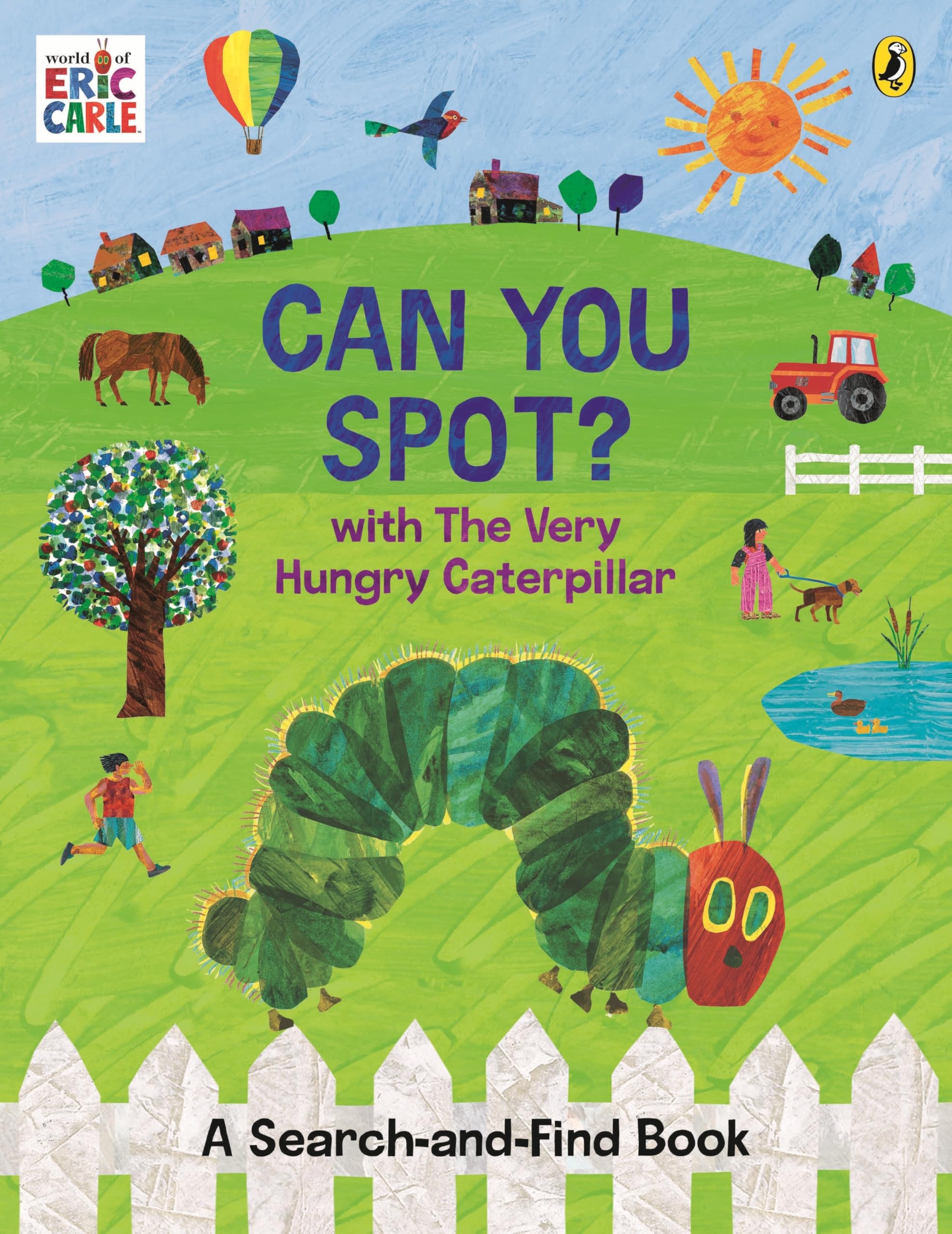 Can You Spot? with The Very Hungry Caterpillar by Eric Carle (Paperback Book)