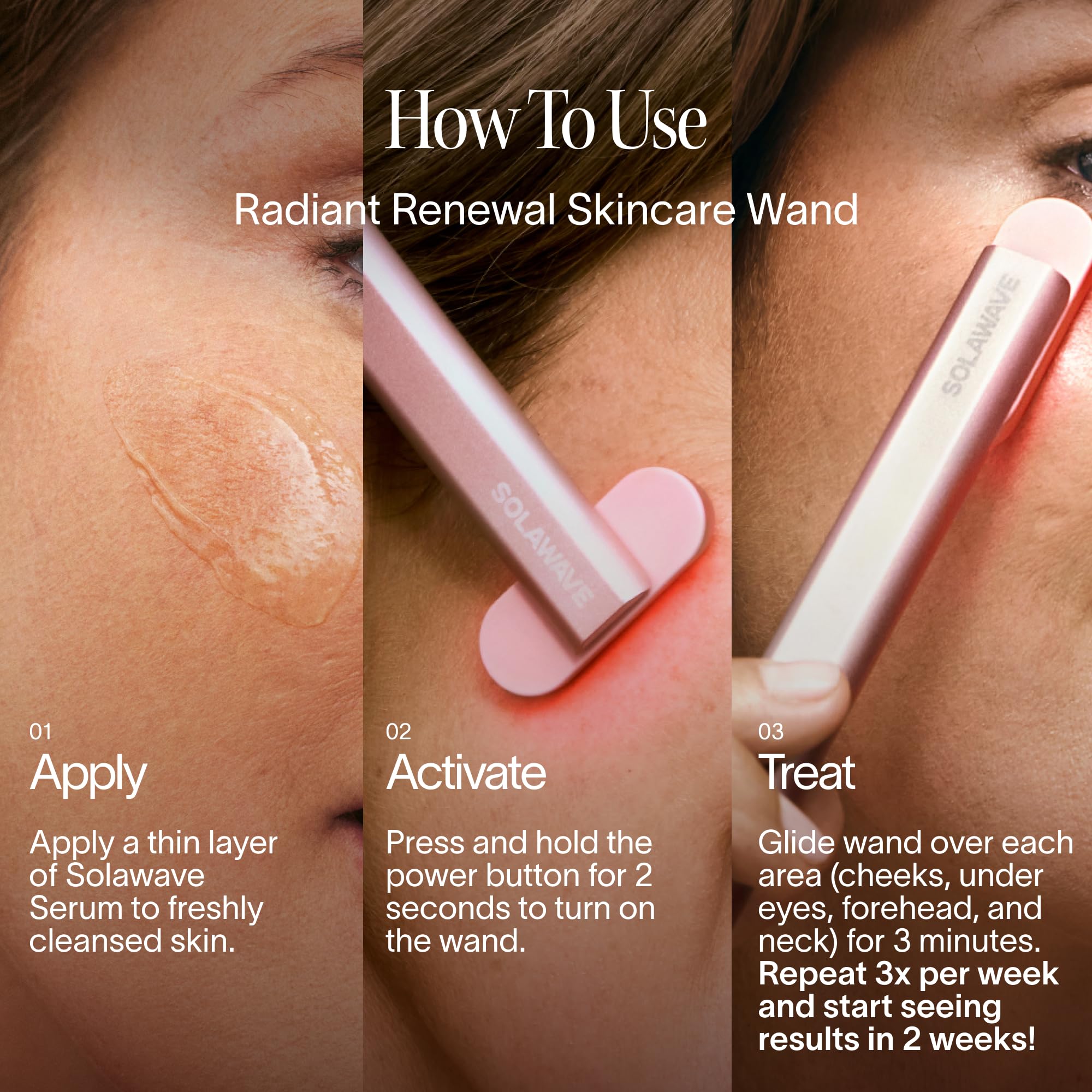 Amazon.com: Solawave 4-in-1 Red Light Therapy Wand + Activating