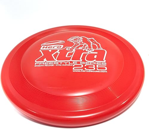 Hero Xtra 235 Freestyle Flying Dog Sport Disc - Rojo