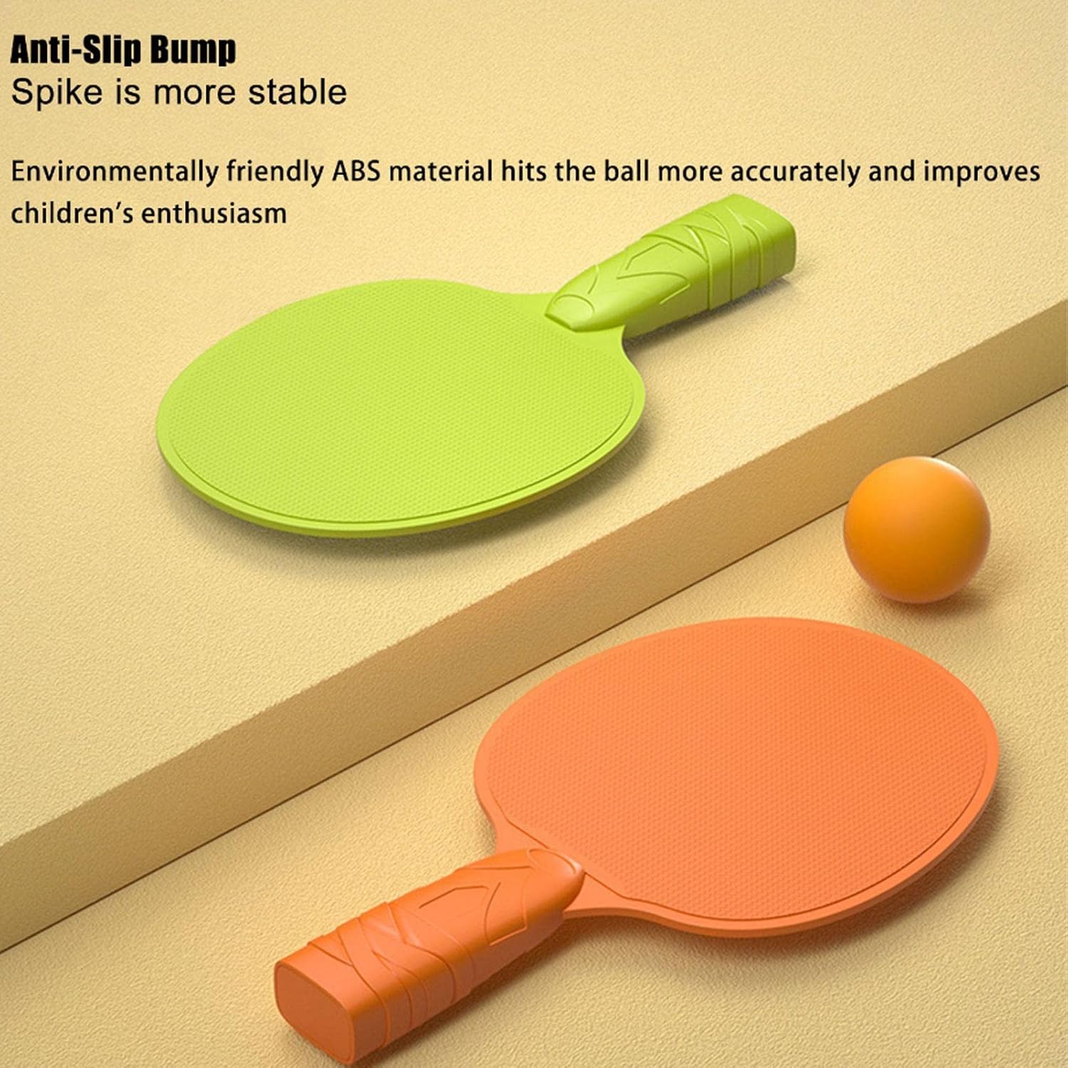 4 Pcs ぶら下げピンポン 子供用卓球アクセサリー 卓球トレーニング弾性ソフトシャフト機器トレーナー練習ボールトレーナー Tribulus