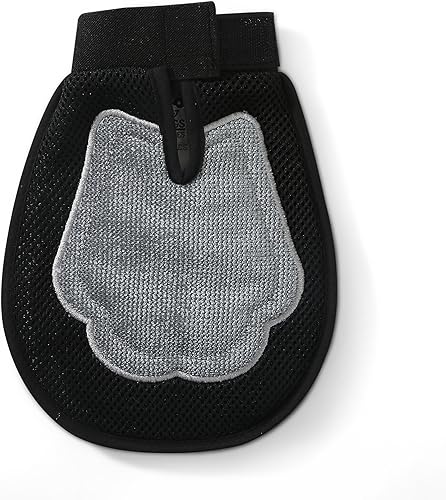 Miniatura 2 de Wags & Wiggles Guante de aseo para perros de doble cara con pata de goma, guante de aseo 2 en 1, divertida herramienta de aseo para perros, para