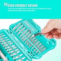 Vista 4 de FantastiCAR Juego de 29 cuchillos para manualidades, cortador de precisión para trabajos artísticos, álbumes de recortes, plantillas, modelado