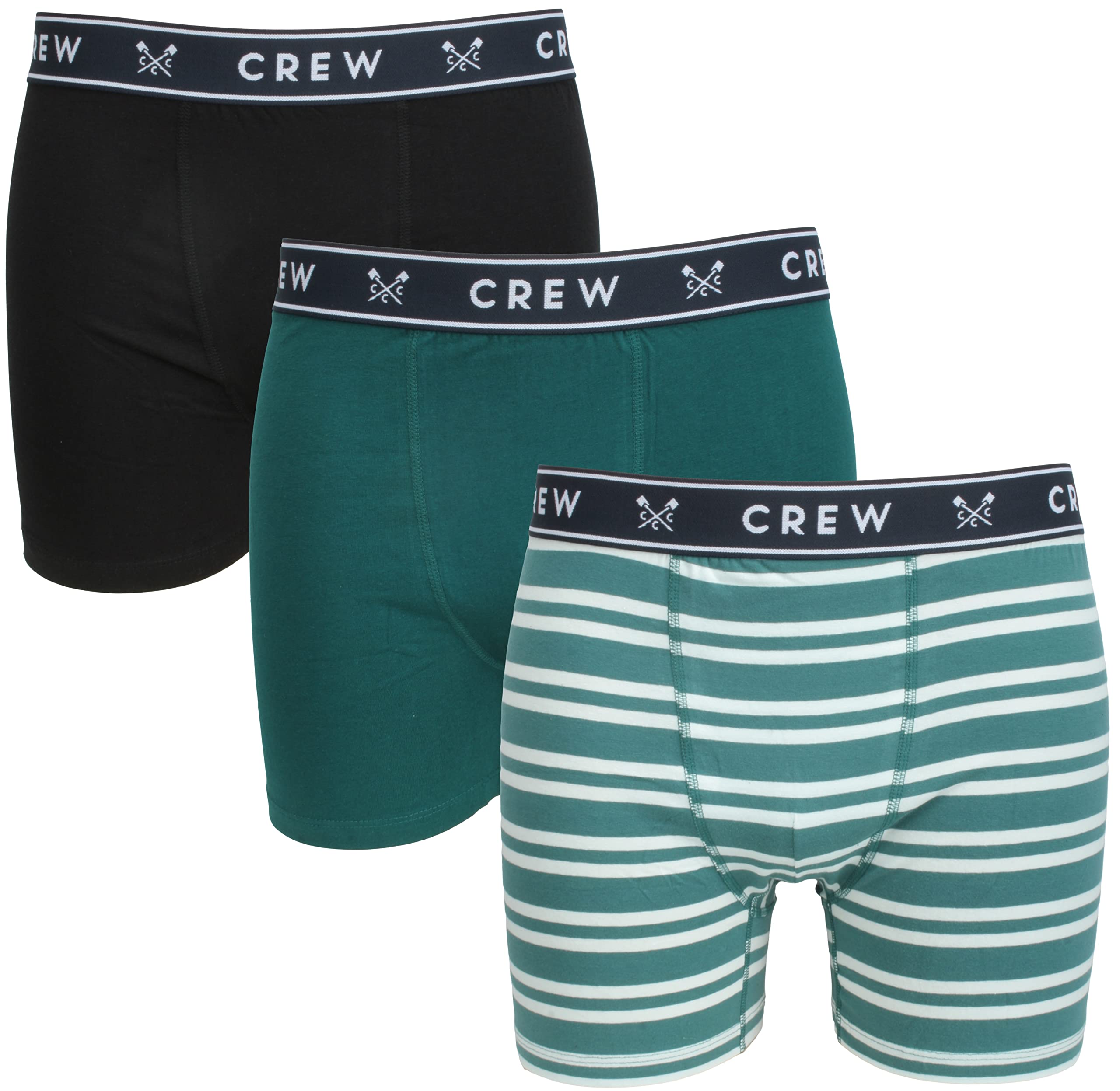 Ex-Store Mens Pack of 3 Cotton Jersey Boxers