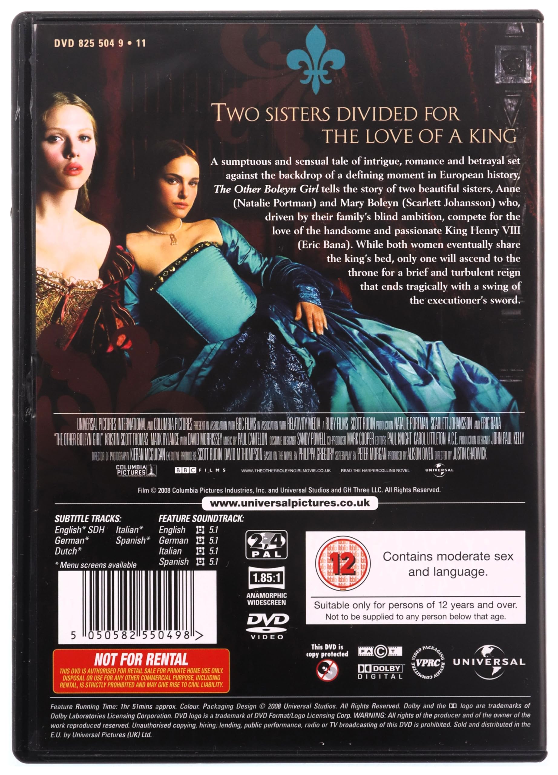 Other Boleyn Girl Edizione Regno Unito