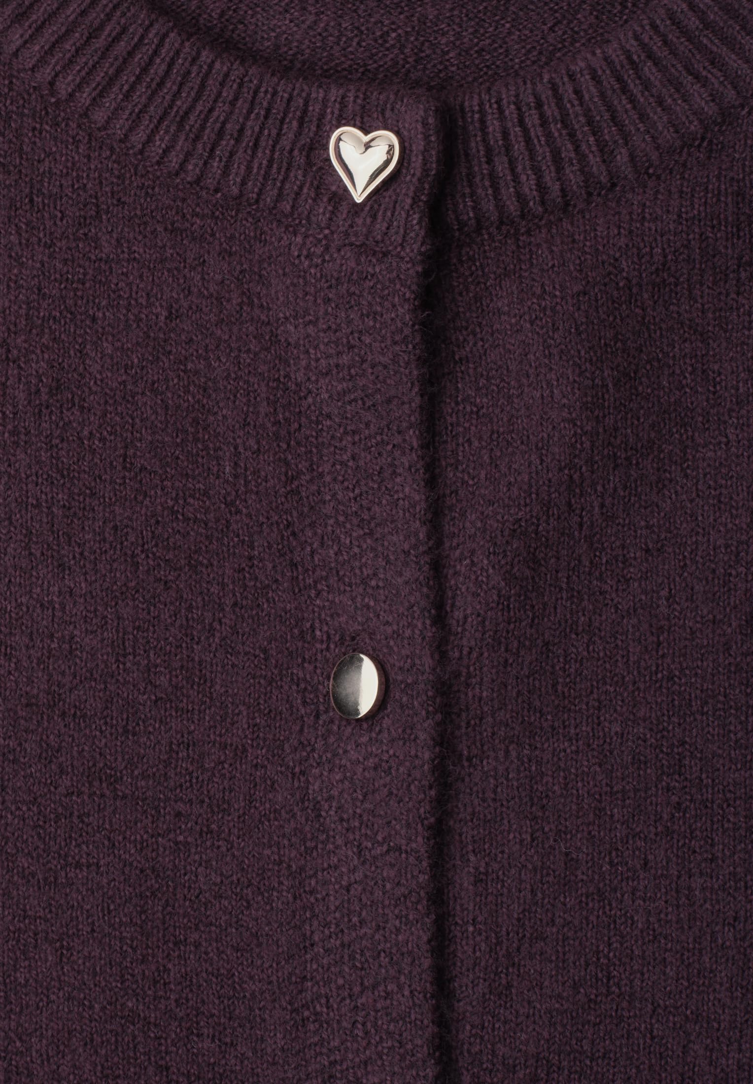 Street One Studio Damen Cardigan mit Rundhals und Knöpfen
