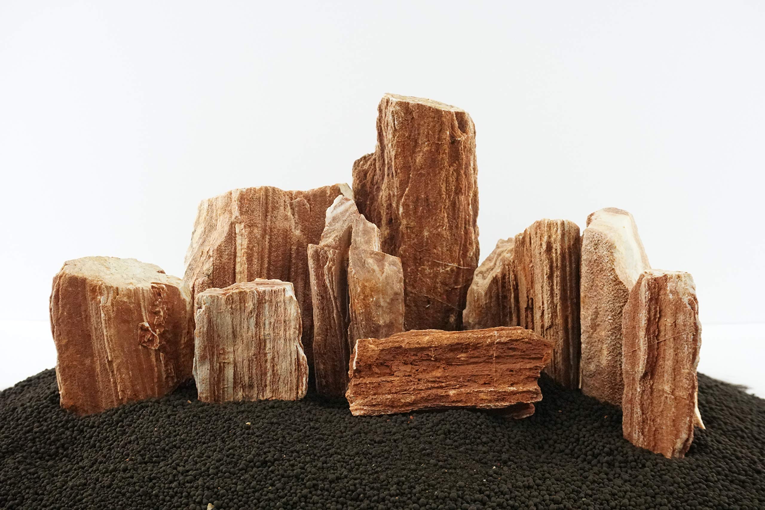 Lifegard Aquatics 10G-Redwood Redwood Petrified Stone 10G Rock Kit, Brown