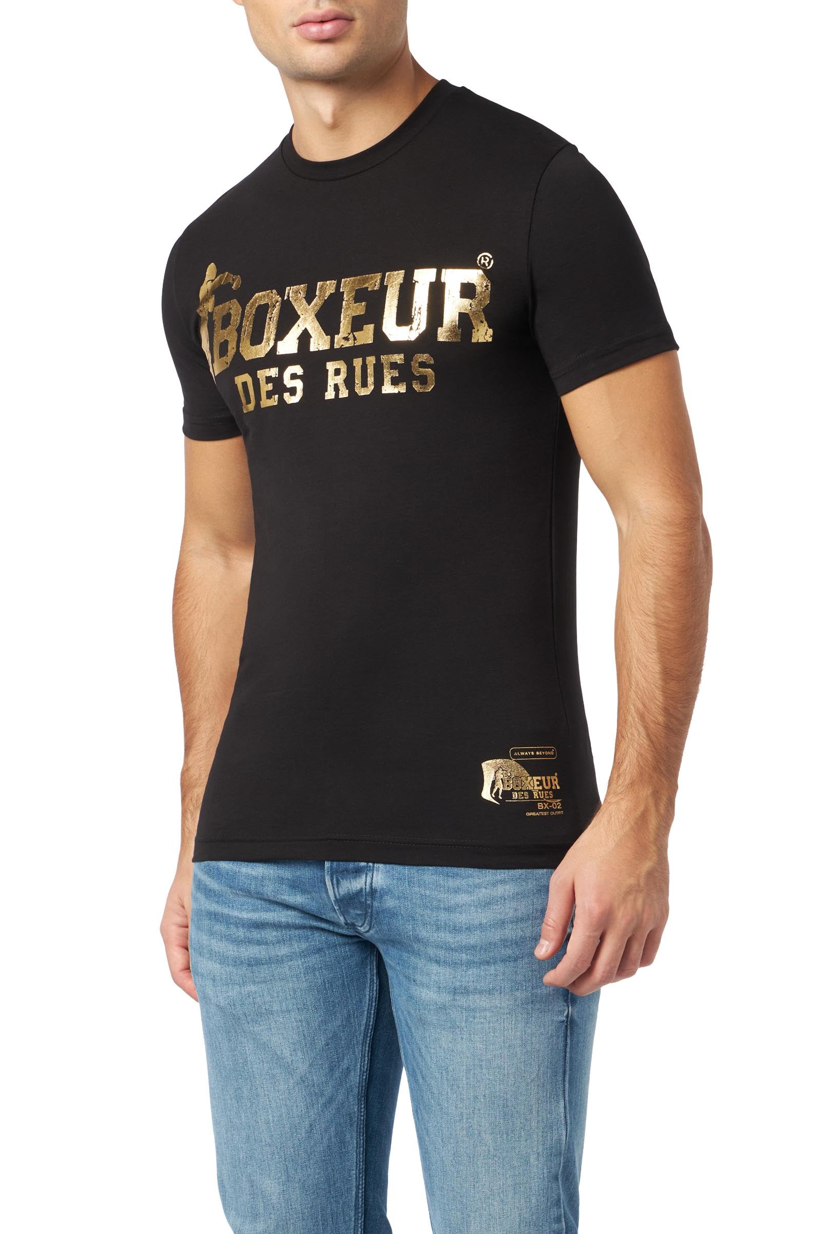 BOXEUR DES RUES Camiseta Iconica Negra