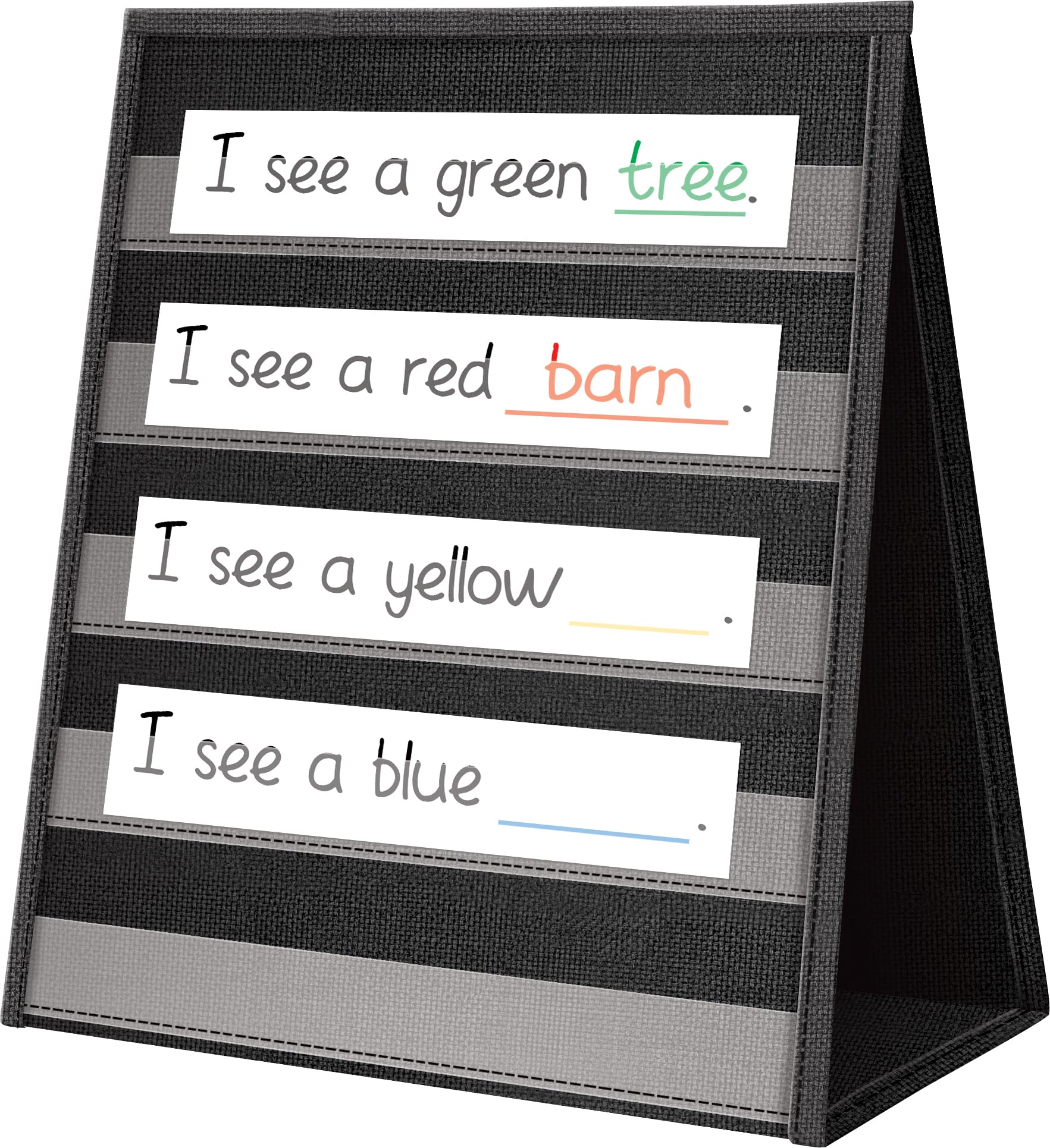 Teacher Created Resources Black Desktop Pocket Chart (TCR20374)