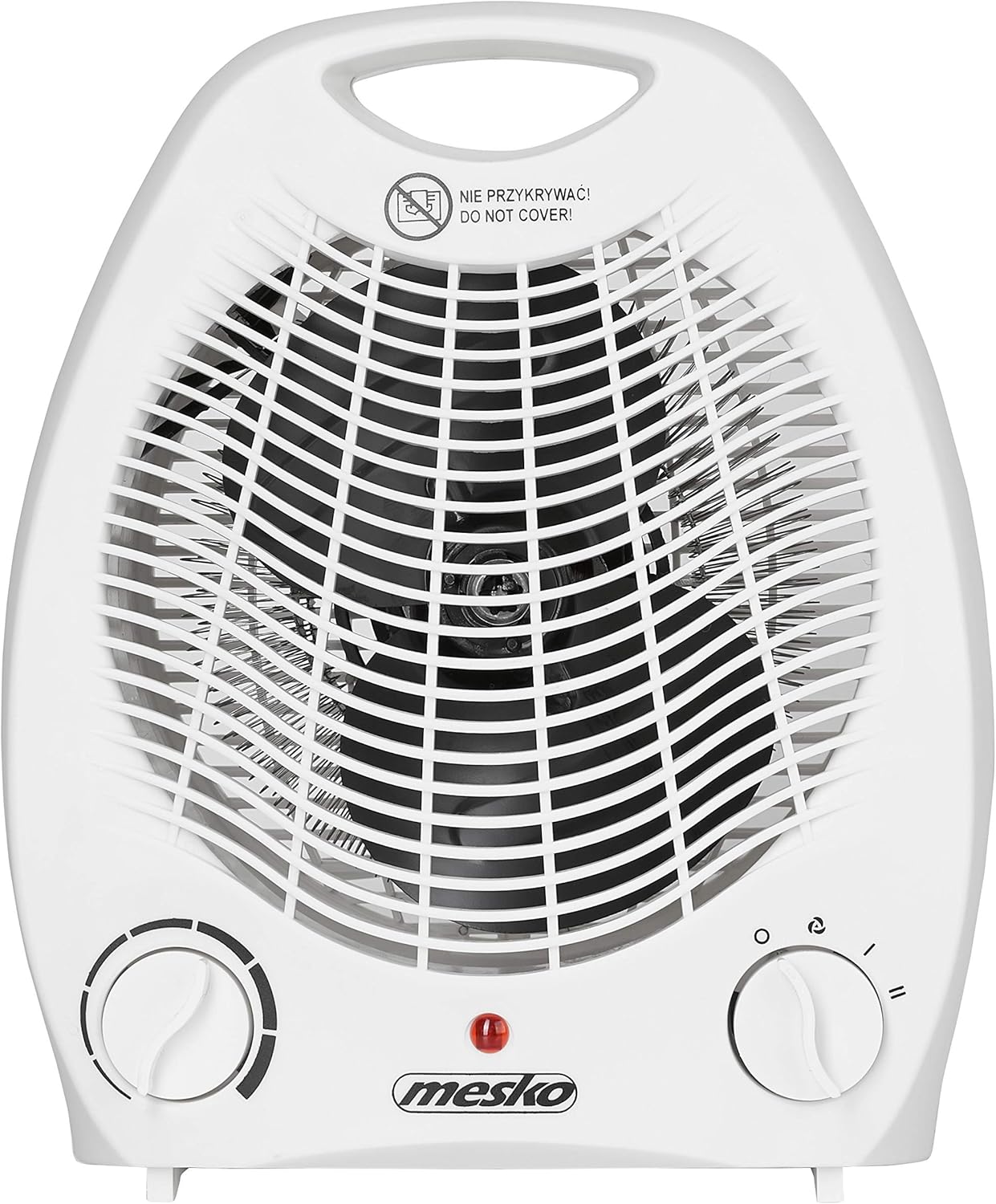 Mesko MS7719 Portable Electric Fan Heater front view