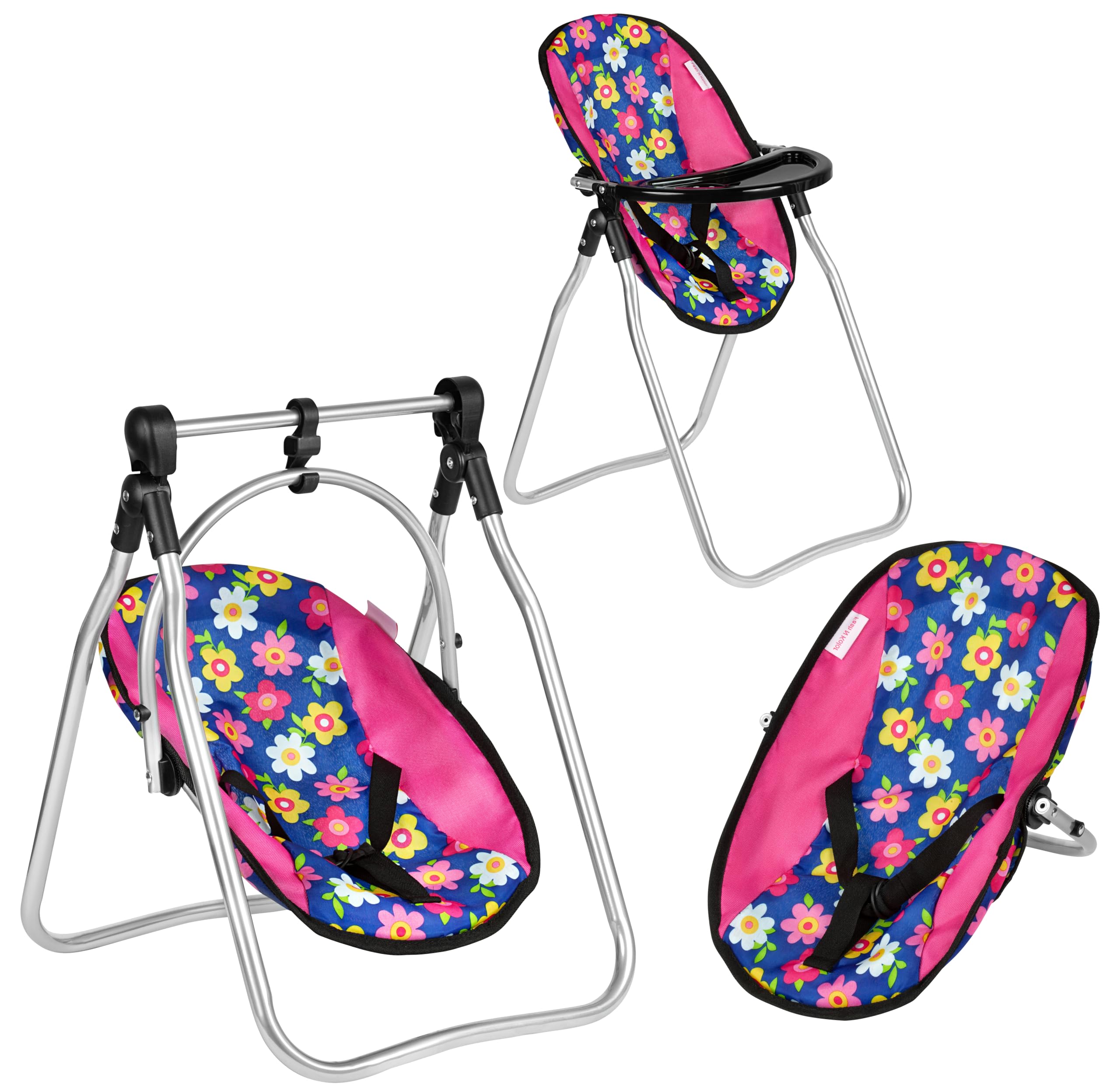 Fash N Kolor Doll Play Set 3 in 1 Doll Set, 1 Pack