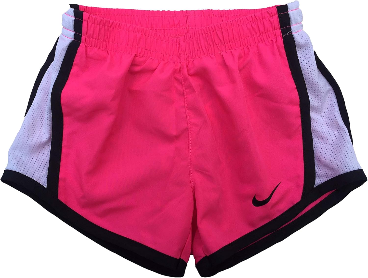 Nike Girls' Dry Tempo Running Shorts (Hyper Pink (267358A1U) /Black/White, 3T