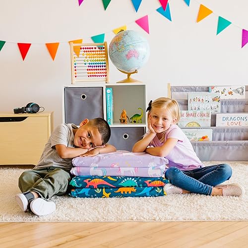 Miniatura 2 de Wildkin Funda de algodón para siesta para niños, suave, solapa cosida, duradera y se adapta a alfombrillas de vinilo de 1.5 pulgadas, fuera de este