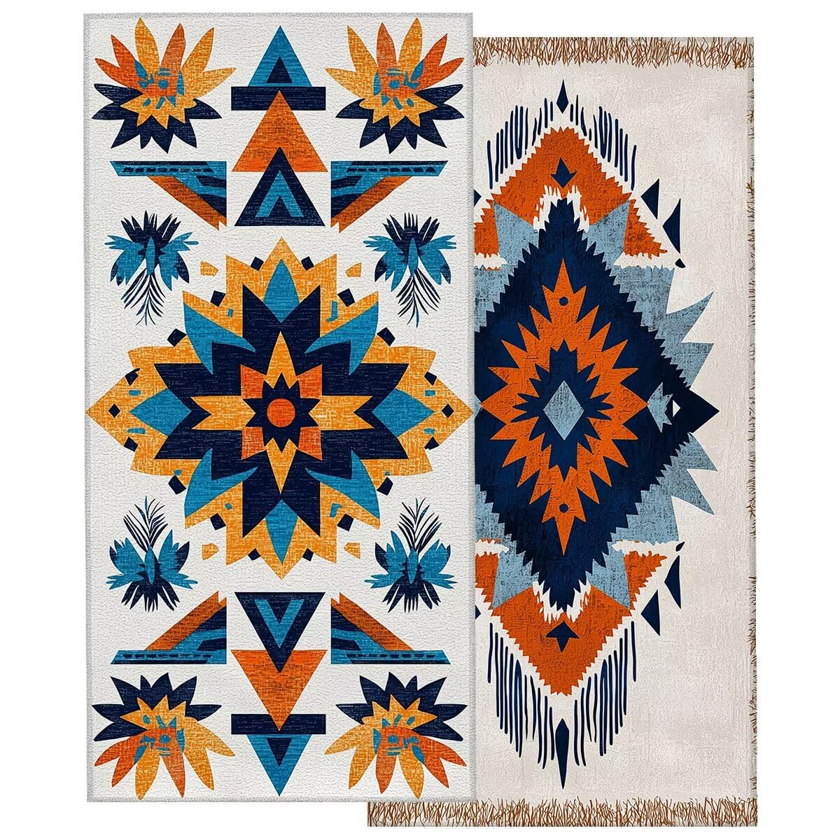 Ręcznik plażowy z mikrofibry, duży 90 x 180 cm, zestaw 2 szt., szybkoschnący, ręcznik do sauny, fitness w stylu retro, chłonny ręcznik kąpielowy, sportowy, bez piasku, ręcznik plażowy XXL, prezent dla