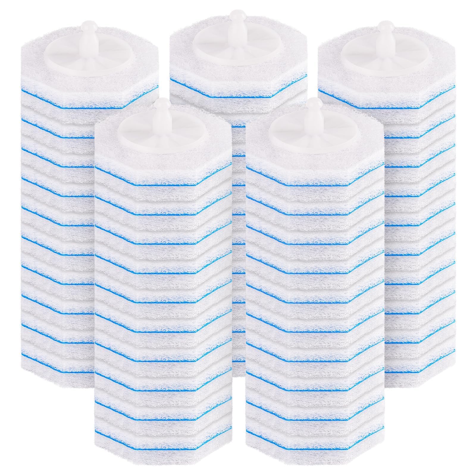 50 Count Toilet Cleaner Refill Pads Compatible with Clorox