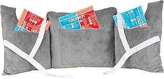 MOYOAMA Post Mastectomy Pillow - Recovery After Breast Cancer Surgery, Breast Augmentation - Lightweight Post Surgery Pillow with 4 Built-in Pockets to Support Healing - Breast Cancer Gifts for Women