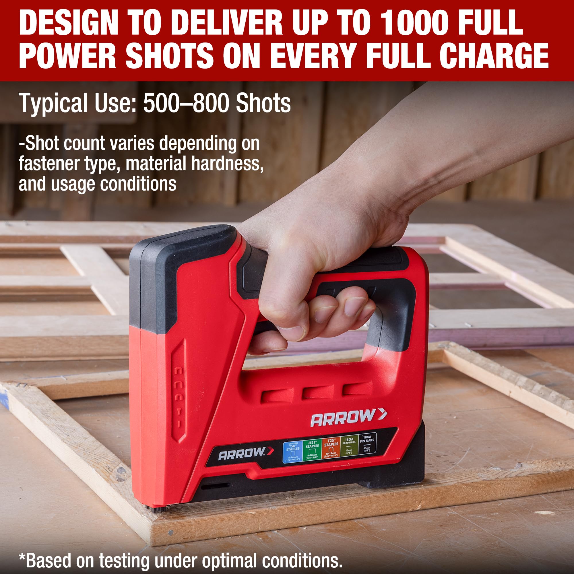 Cordless 5-in-1 Staple Gun - Arrow Fastener -5
