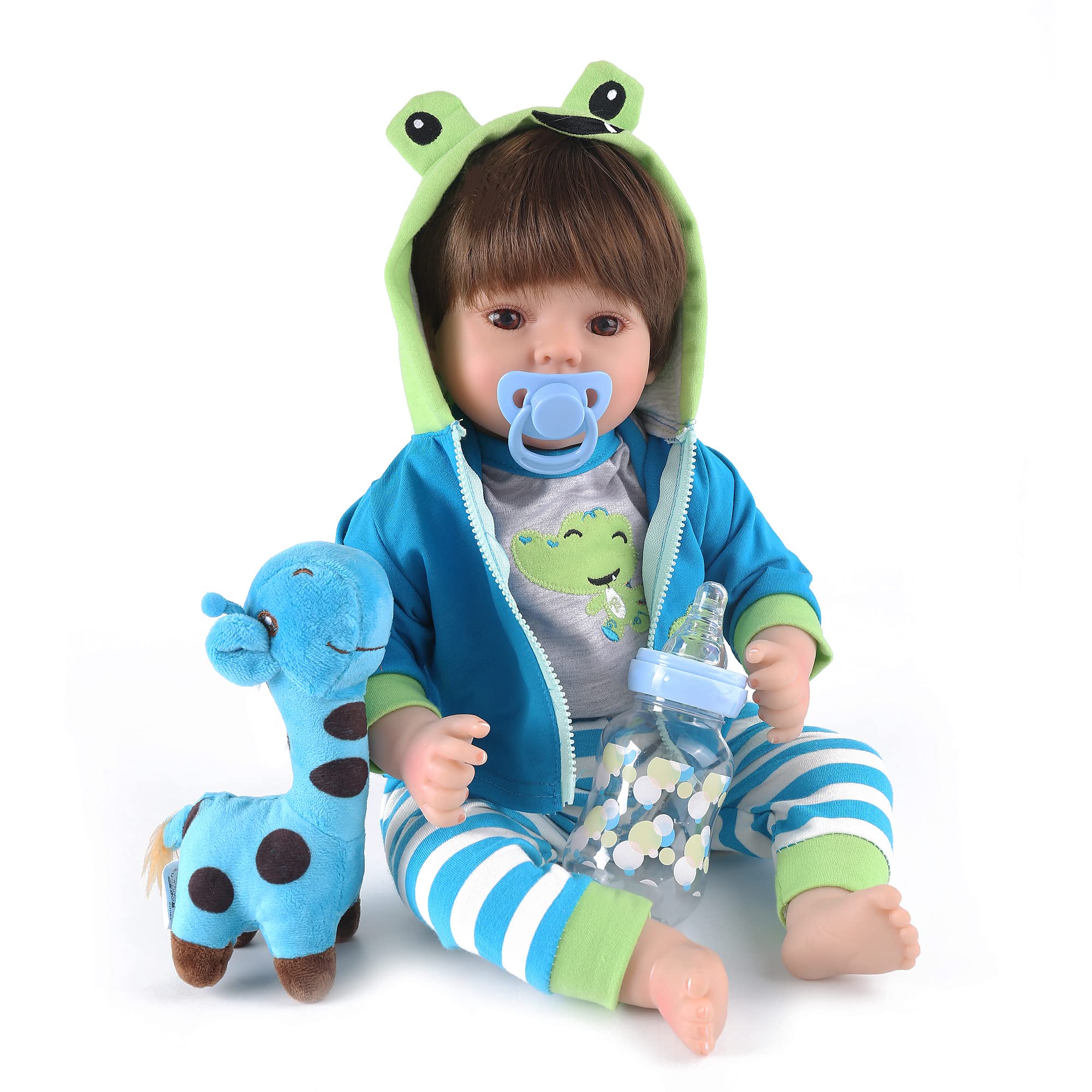 Buy WOOROY Lifelike Reborn Baby Dolls Boy 18 Inch Realistic Newborn